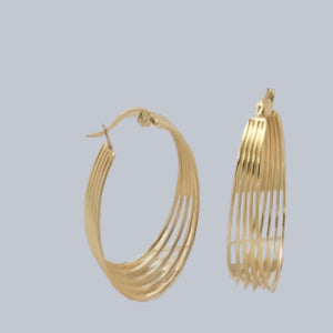 Ringa Ringa Hoops Multi Ring Earrings Vista
