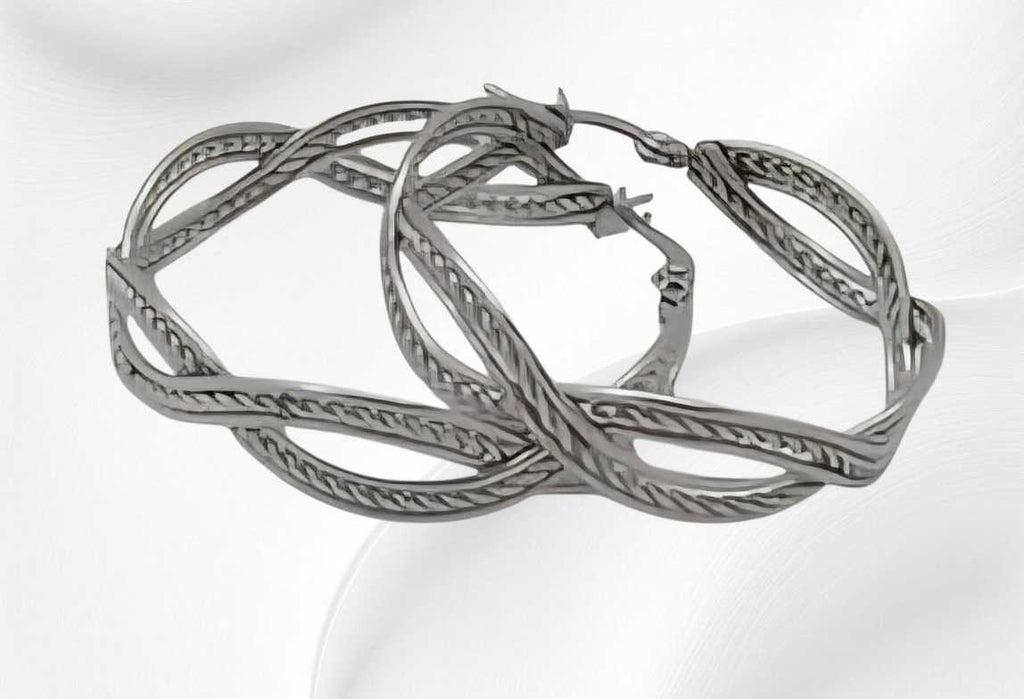 Lupita Hoops Earrings With Loops Vista