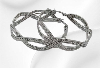 Lupita Hoops Earrings With Loops Vista