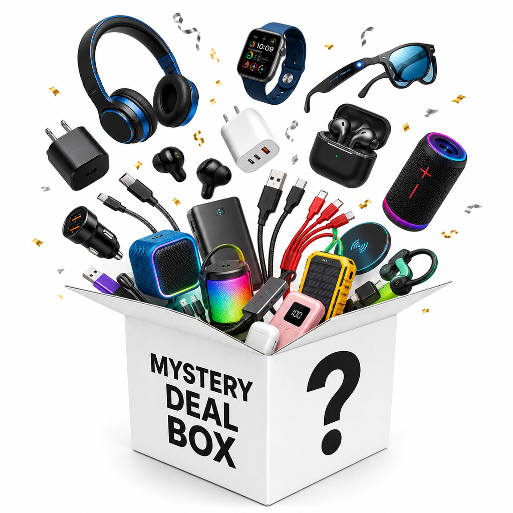 Electronic Mystery Box Deal - 5 Pc In Every Deal Vista