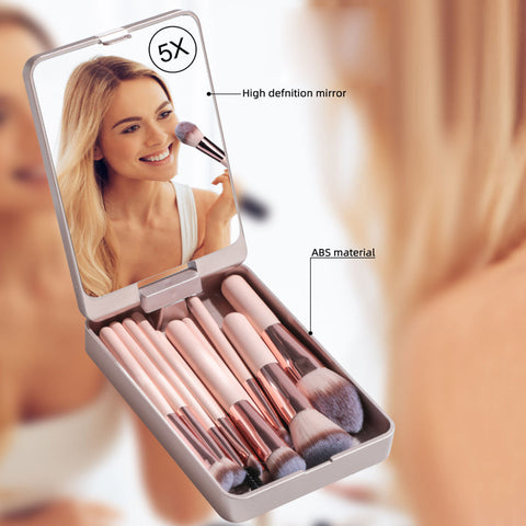 Bamboo Beauty Vanity Kit With LED Mirror Vista
