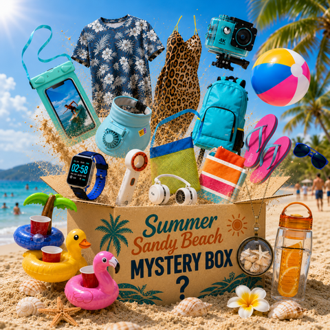 Summer Sandy Beach Mystery Box - 6 Pcs Vista