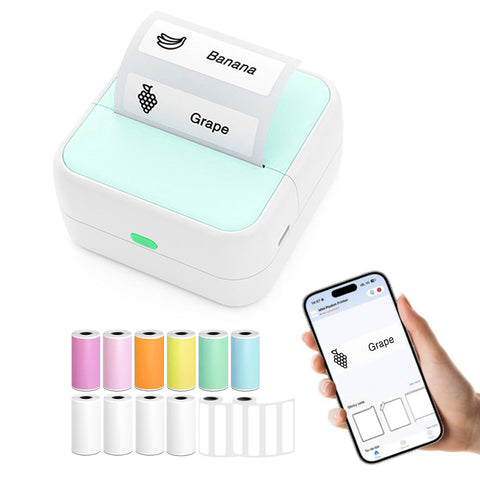 Mark Me Multi Label Portable Printer with 12 Free Rolls Vista