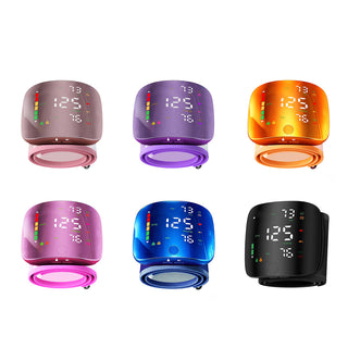 Live Well Digital Vitality Wellness Rechargeable Heart and Blood Pressure Wrist Monitor with Multi-User Memory Vista