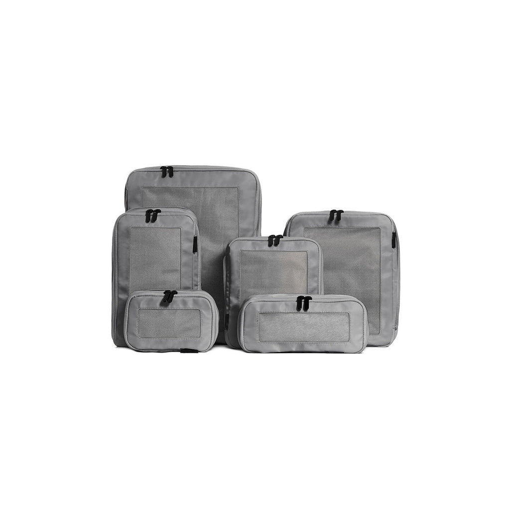 Get Sorted Nest and Compress Travel Packing Cubes Set of 6 Vista Shops