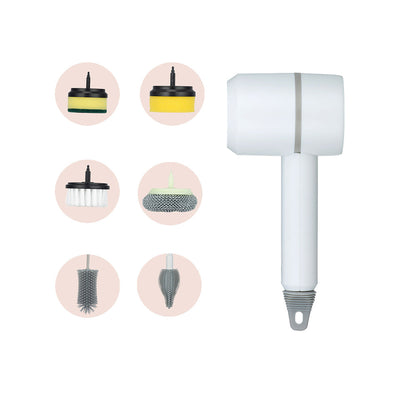 Spin And Scrub Mate Cordless Multi-functional Household Cleaning Brush Vista Shops