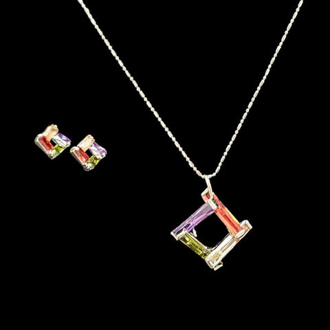 Four Seasons Necklace And Earrings Set Reason To Love Each Season Vista Shops