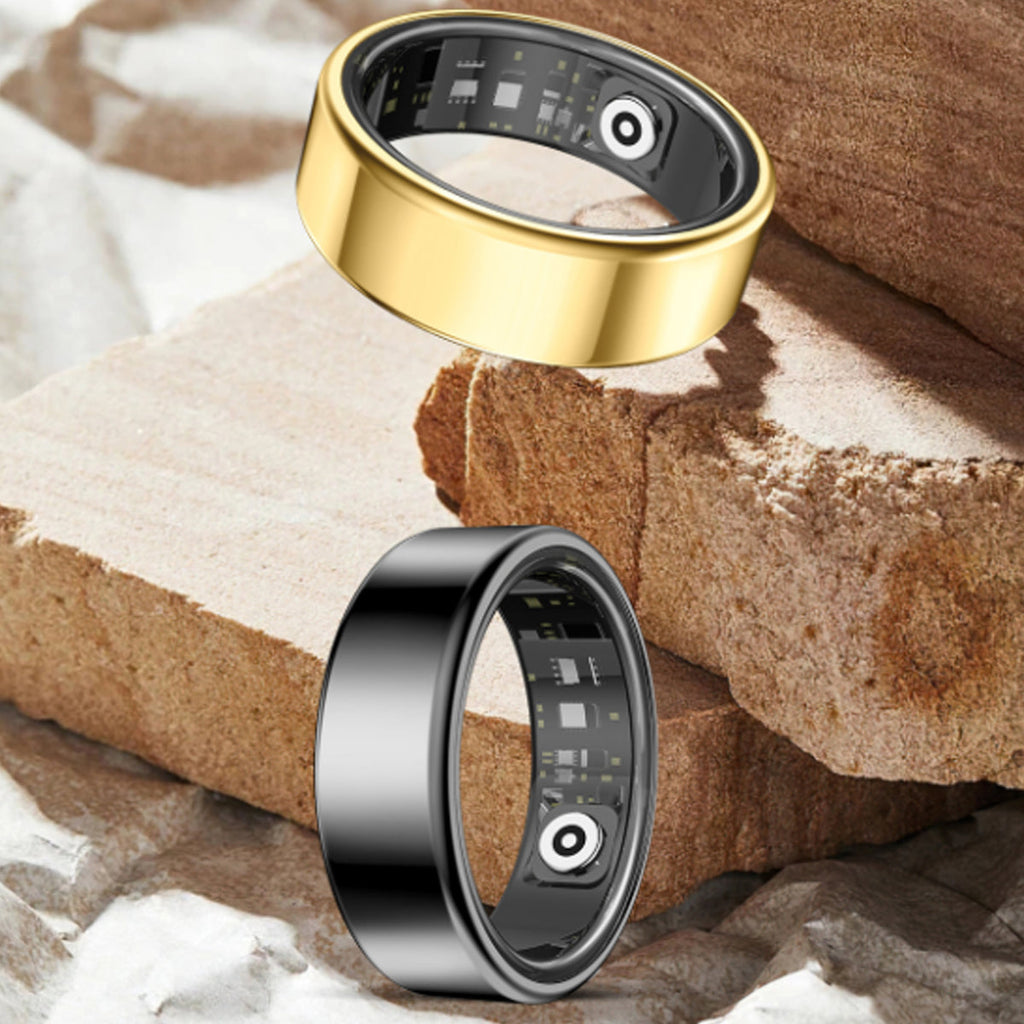 Pulse Rates Rings With Vibrating Pulse Pro Smart Health Ring Advanced Wearable Tech – VistaShops