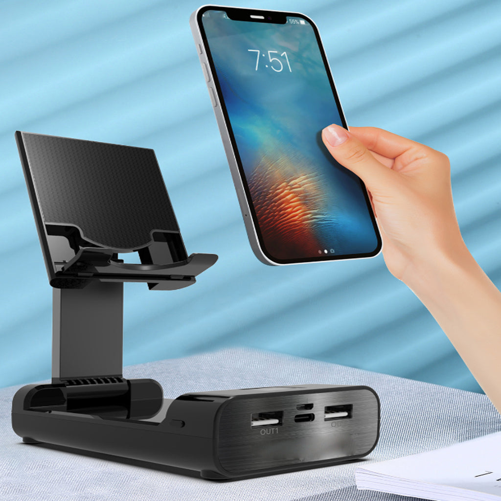 Endurance Power Bank With Stand Holder Foldable And Portable Vista Shops
