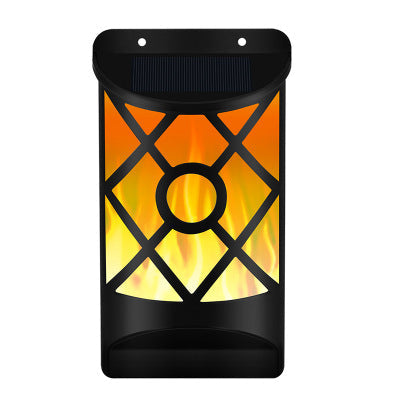 Dancing Flame Solar Wall Lights Vista