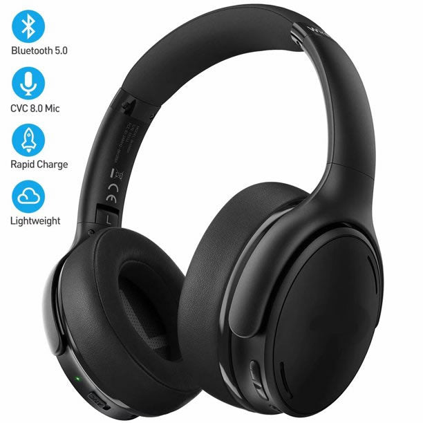 Serenity Bluetooth-Enabled Noise-Canceling Headphones Vista
