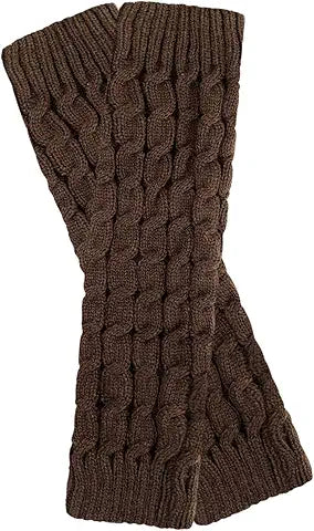 Cozy Hug Cable Knit Leg Warmers Vista Shops