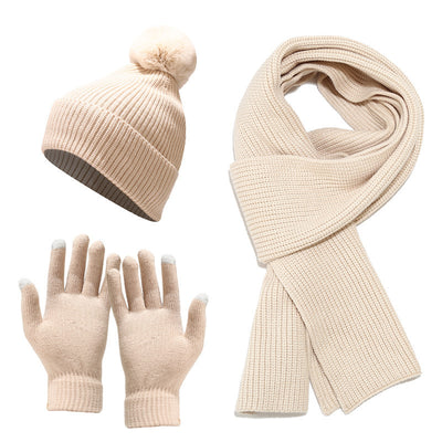 Cozy Winter 3 In 1 Scarf, Beany And Gloves Set Vista Shops