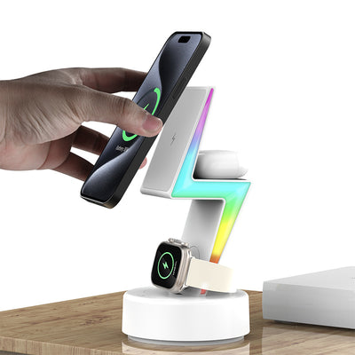 Zoltoz 3-In-1 Wireless Charging Station Vista Shops