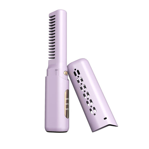 No Dull Curls Dual Purpose Mini Hair Curler and Straightener