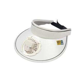 Chic And Cool Summer Cap With Rechargeable Fan