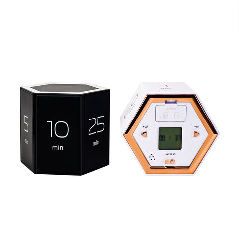 TimeFlip Pro Magnetic Hexagon Multifunctional Spot Timer For Self-discipline Vista Shops