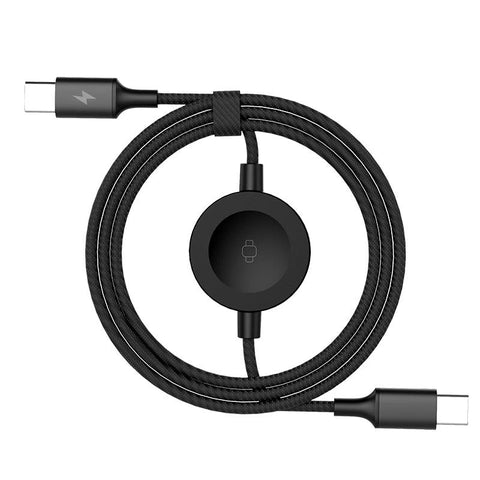 2-in-1 Magnetic Fast Charging Cable Apple Watch + iPhone/iPad Charge Smarter Simultaneously. Vista Shops