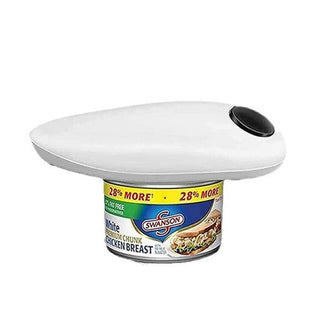 Smooth Edge One-Touch Electric Can Opener USB Rechargeable And Hands-Free Vista Shops