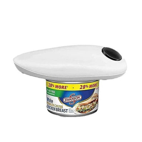 Smooth Edge One-Touch Electric Can Opener USB Rechargeable And Hands-Free Vista Shops