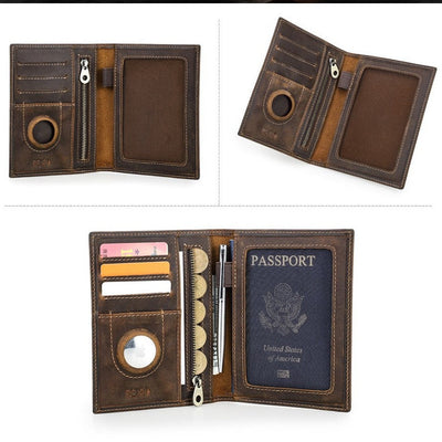 Travel Folio Anti-theft Passport Case with Multiple Slots Vista Shops