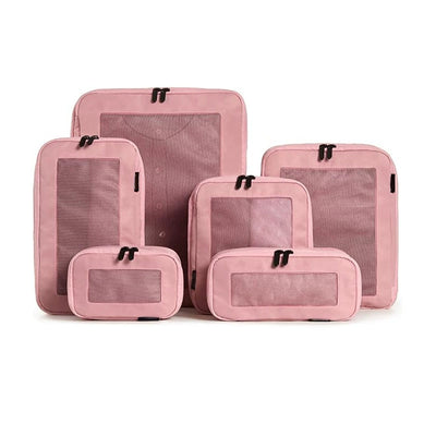 Get Sorted Nest and Compress Travel Packing Cubes Set of 6 Vista Shops