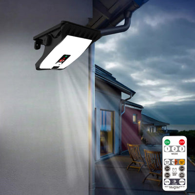 Remote 3 IN 1 Snap And Shine Smart Solar Wall Clip Lamp For Garden, Pool, Study Vista Shops