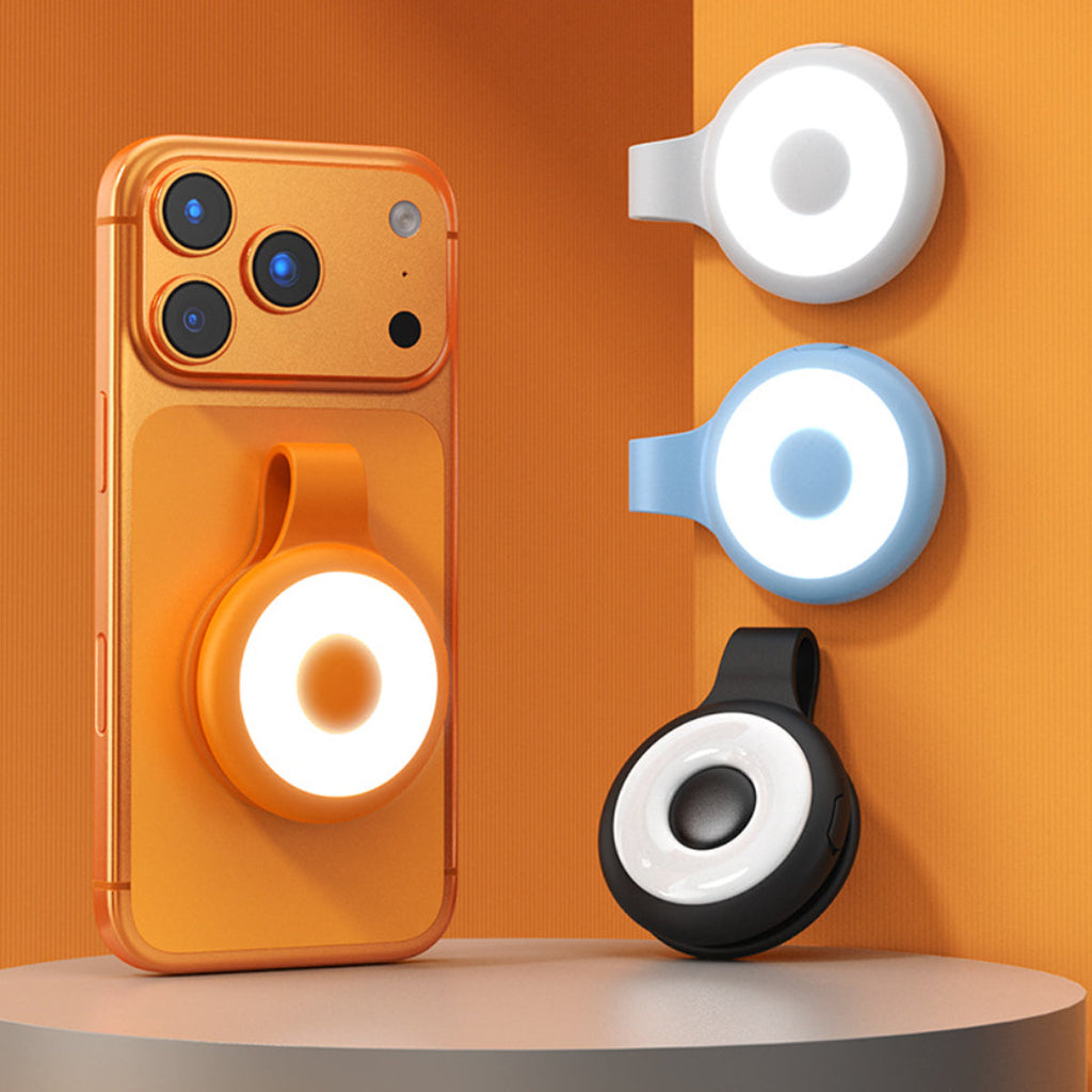 Snap And Shine Magnetic LED Selfie Light For Phone With Adjustable Warm/Cool Modes Vista Shops