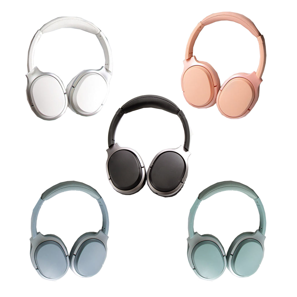 Optimal Metallic Bluetooth Adjustable Headphone Vista Shops