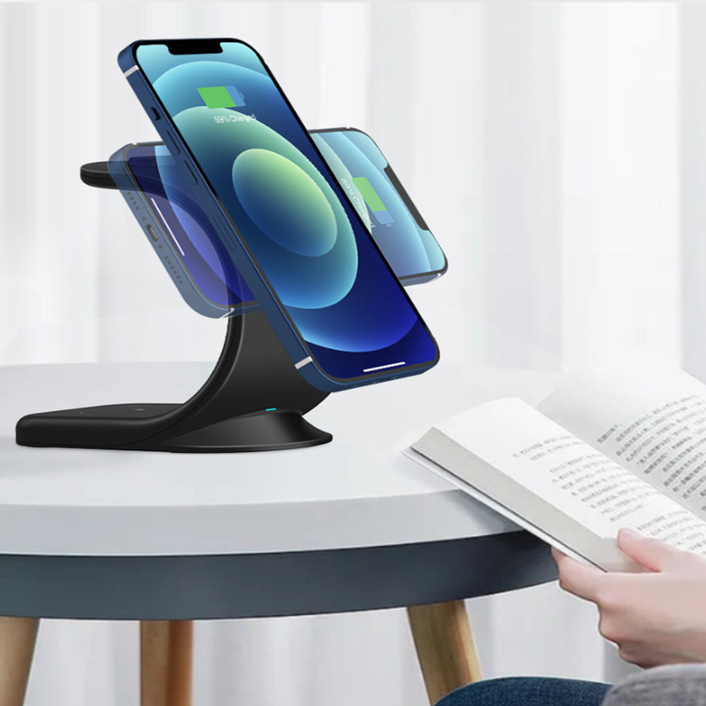 Multitasker Optimal Charging Dock 3 In 1 For iPhone, Apple Watch And Air Pods Vista Shops