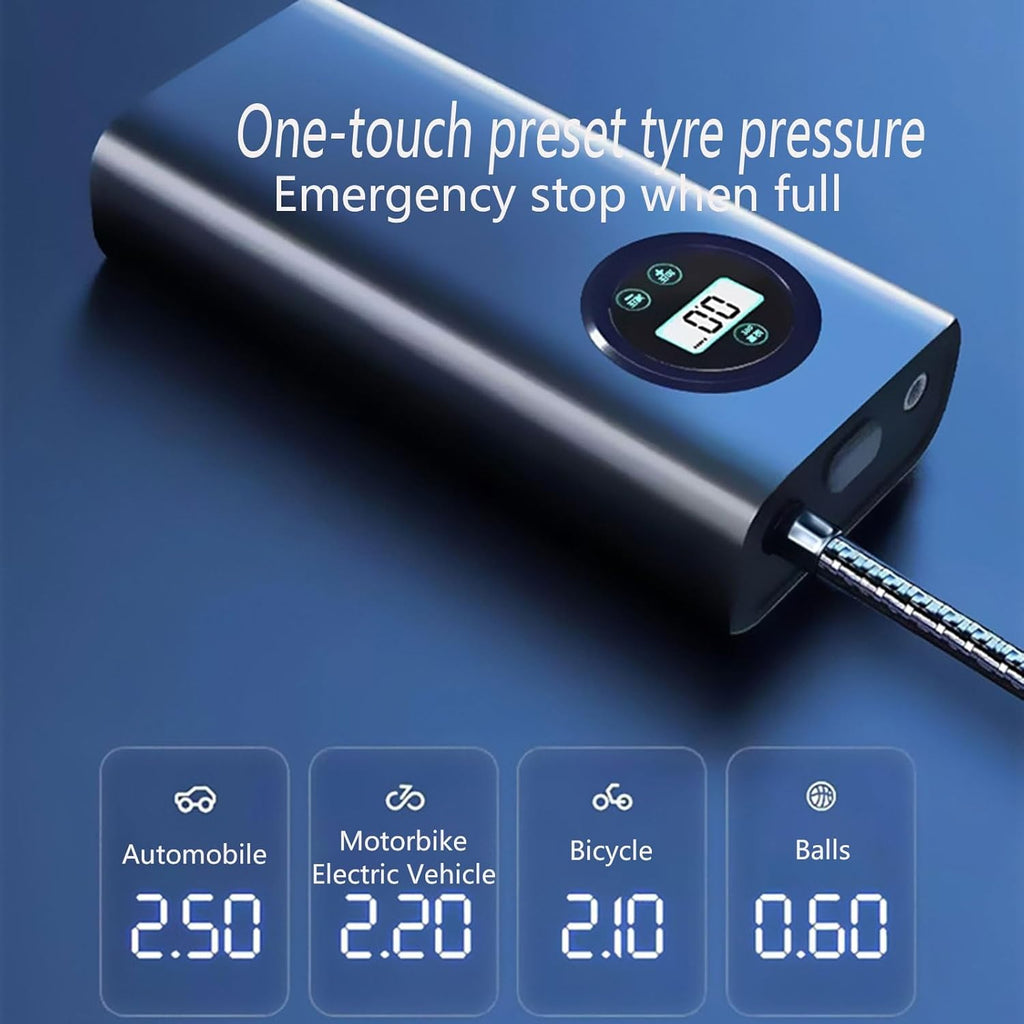 Wireless Inflatable Pump Smart Inflator Wireless Air Pump Multi -Purpose And Portable β VistaShops