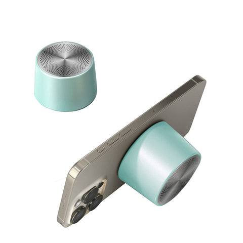 Star Sound Magnetic Mini Metallic Bluetooth Speaker And Phone Stand Vista Shops
