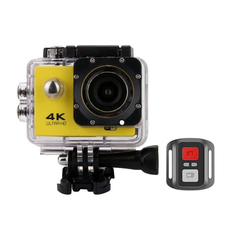 4k Remote Camera 4K Waterproof All Digital UHD WiFi Camera + RF Remote And Accessories ...