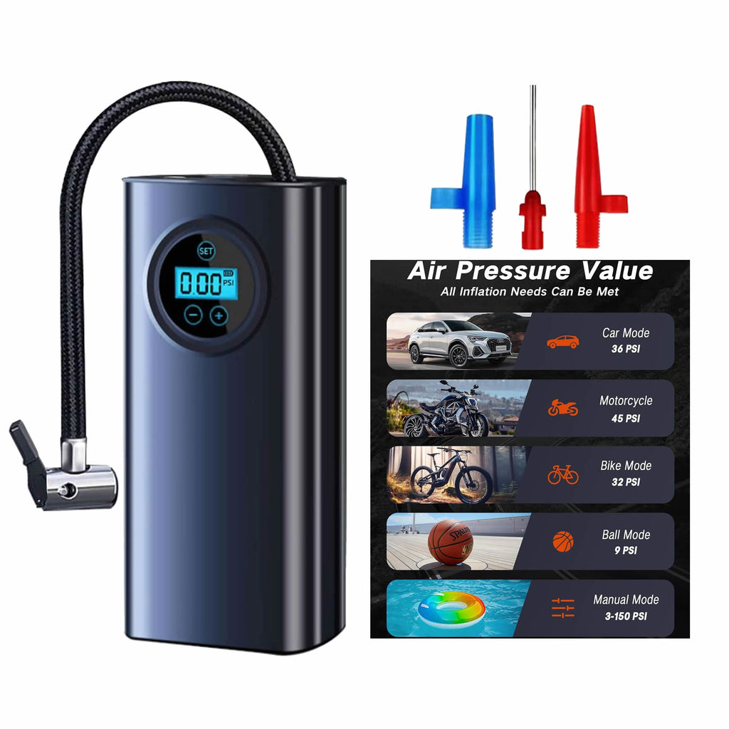 Wireless Inflatable Pump Smart Inflator Wireless Air Pump Multi -Purpose And Portable β VistaShops