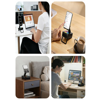BreezyBeats 3-in-1 Station with Bluetooth Speaker, Mini Fan and Phone Holder Vista