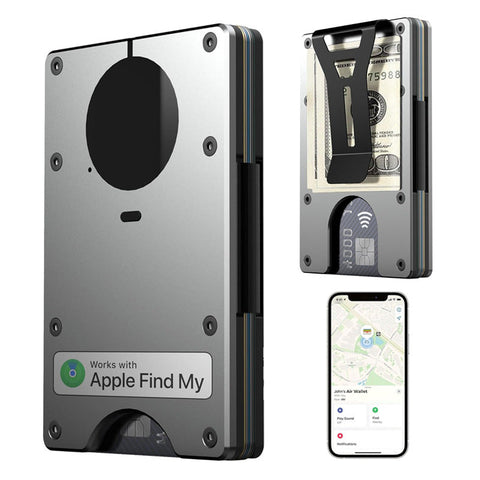 Smart Slim Wallet With GPS and RFID Vista