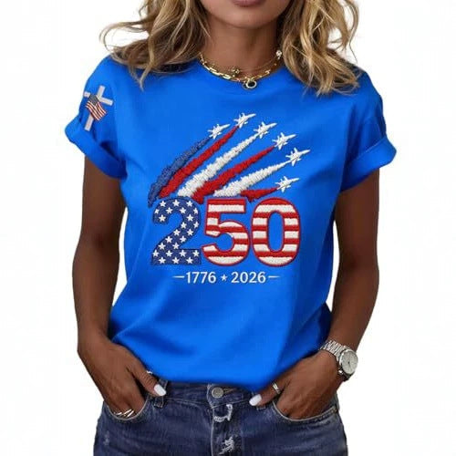 Liberty Tee Tops Celebrating 250 Years of Independence Vista