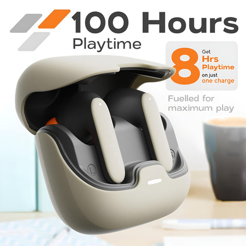 EchoZen Quad Mic Earbuds With Noise Cancellation Vista