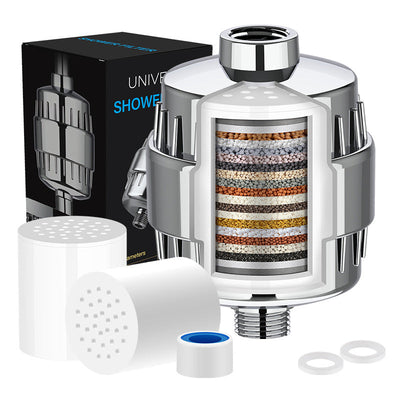Pristine Oasis™ Universal Multi-Layer Shower Filter Vista