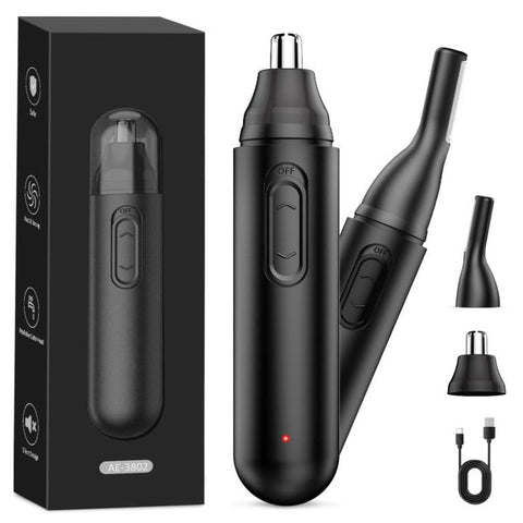 Vantage Precision Edge 2-in-1 Rechargeable Nose Hair Trimmer Travel-Ready Vista