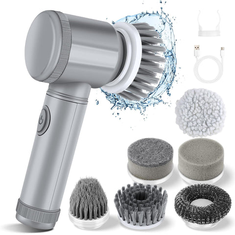 EcoSpin Pro Cleaner Rechargeable Multipurpose Electric Kitchen and Bath Scrubber Vista