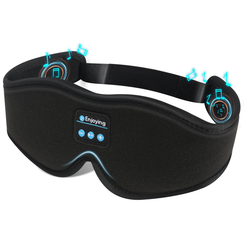 Cloud Nine 3D Stereo Wireless Eye Mask with Contoured Memory Foam Vista