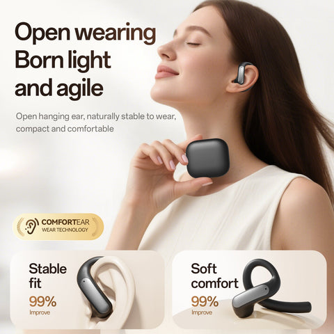 Opus Open Ear Bluetooth Earphone + Charging Box Vista