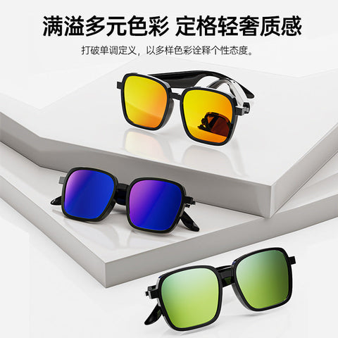 Chroma Pulse Smart Frames, Open-Ear Sound With Indoor- Outdoor Color Fade Lens Vista