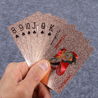 Lux Decks Gilded Floral Playing Cards Vista