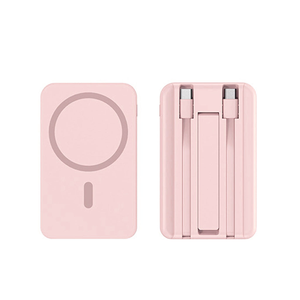 Compact Magnetic Wireless Power Bank Stand, Fast Charging Vista