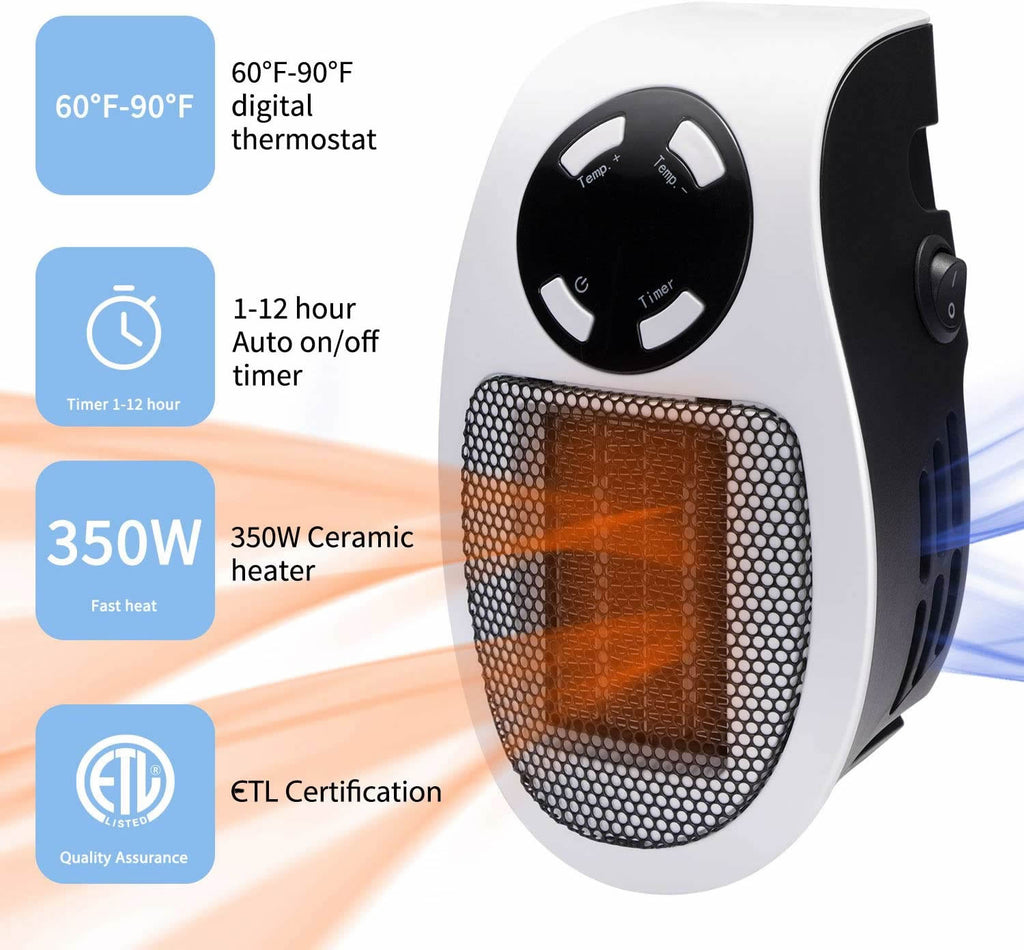 Personal Space Mini Heat Blaster With Remote Control Vista Shops