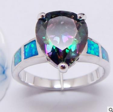 Irresistible Ring With Opal Band Vista Shops