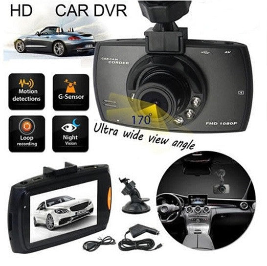 SafetyFirst HD 1080p Car Dash CamCorder with Night Vision Vista Shops