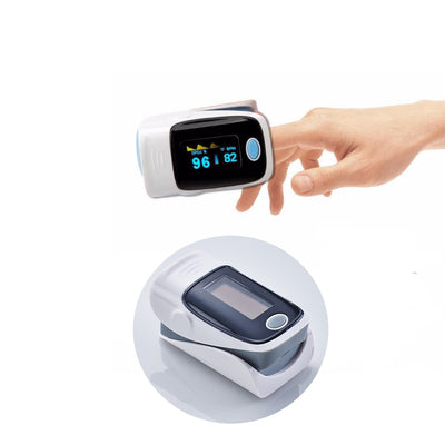 Fingertip Pulse Oximeter And Blood Oxygen Saturation Monitor With LED Display Vista Shops